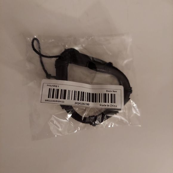 Men's Simple Vintage Turtle Head Handmade Faux Leather Bracelet - Picture 3 of 6